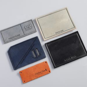 Clothing Label Jeans Garment Brand Custom Leather Label