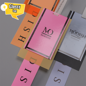 Garment Accessories Matte Hang Tags