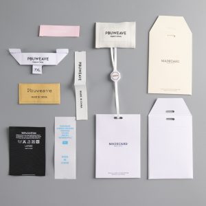 Brand Logo Garment Labels Clothes Woven Labels