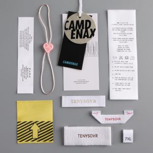 Custom Woven Clothing Label for Garments