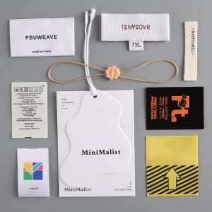 Factory Custom Garment Labels Tags For Clothes