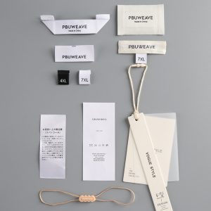 Factory Direct Sales Clothing Plastic Labels Custom Label For Clothing