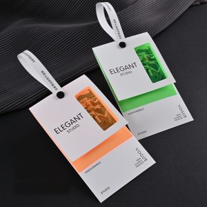Luxury PVC Logo Clothing Hang Tag