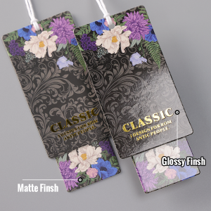 Cheap Luxury Clothing Printed Paper Tag