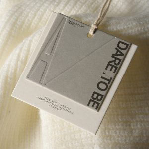Factory Direct Paper Clothing Hang Tags