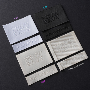 Brand Logo Center Fold Labels for Apparel