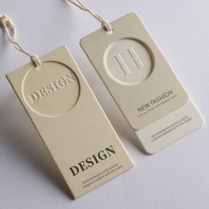 Custom Luxury Custom Logo Hang Tag