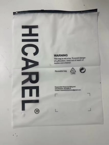 Customized Brand Customization Printed Logo Zipper Bag photo review