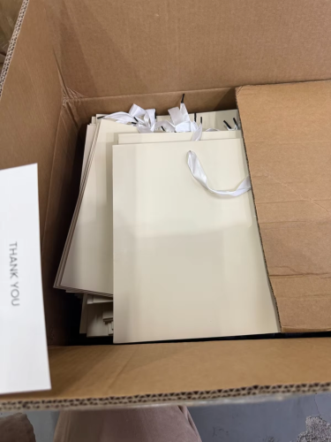 Eco-Friendly Luxury Custom Logo Luxury Paper Bag photo review