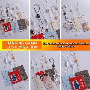 High Quality Hang Tag Plastic Sealed Tag Rope